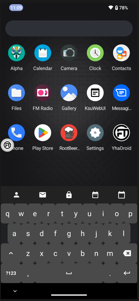 Fitur Keyboard Cerdas YhaDroid